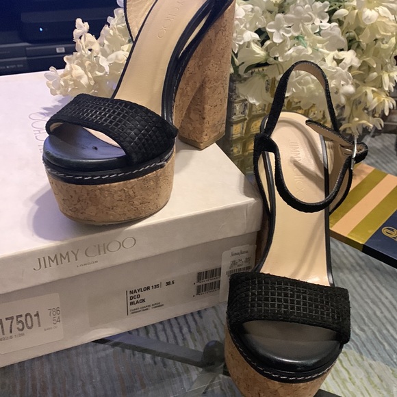 Jimmy Choo cork sandals - Picture 9 of 9